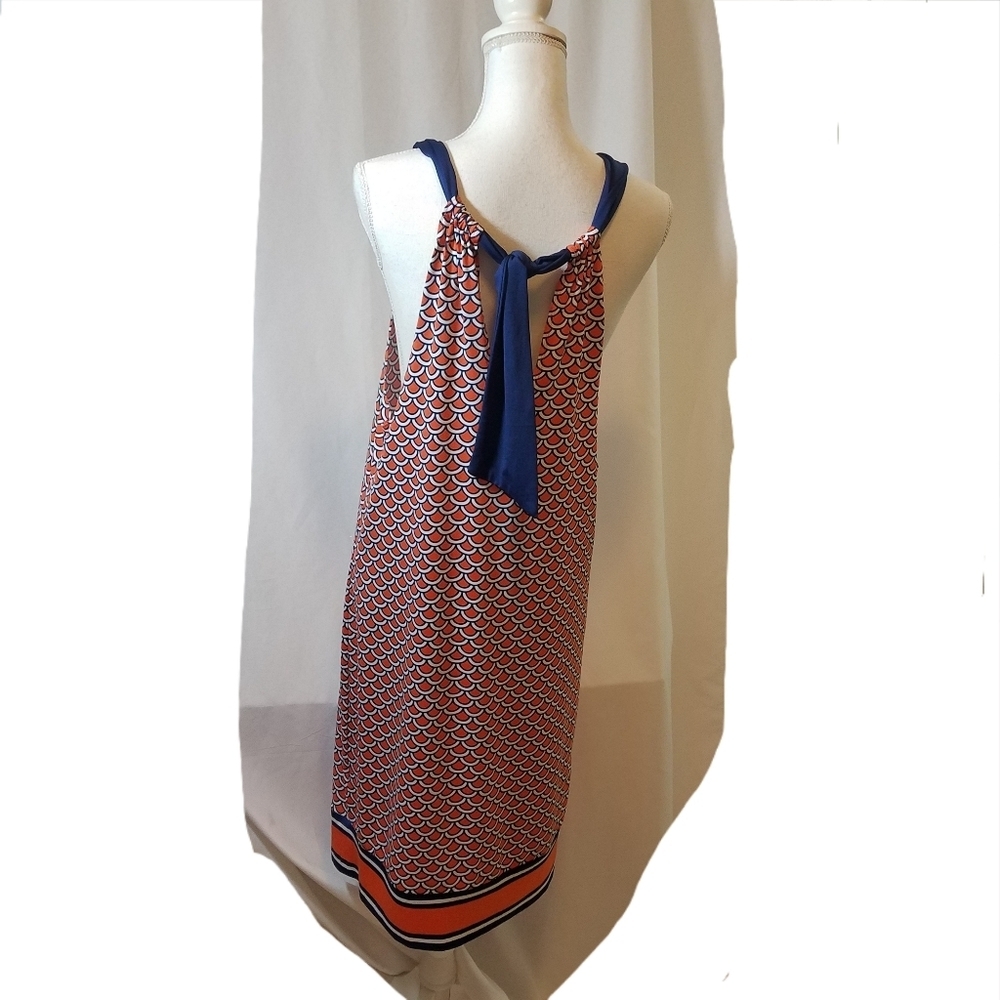 Mudpie Natalie Bow Back Dress L - Picture 4 of 13